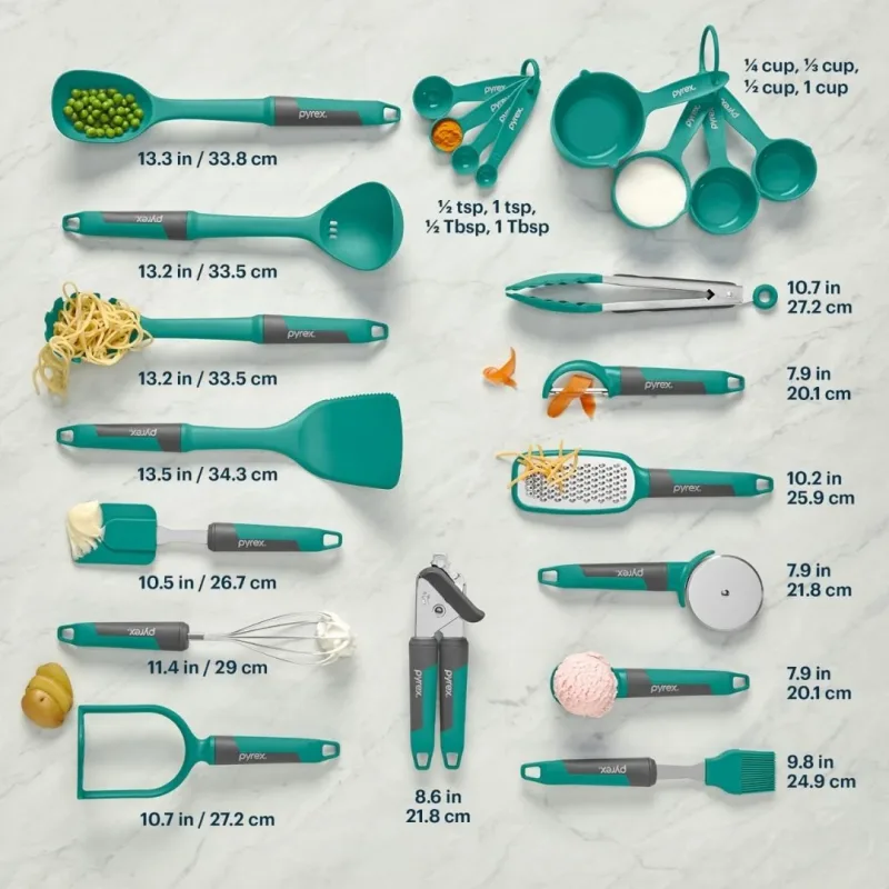 Pyrex® 22-Piece Kitchen Tools & Gadgets Set
