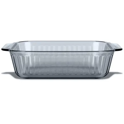 Pyrex® Sculpted Tinted Colors 8" Square Baking Dish, Smoke