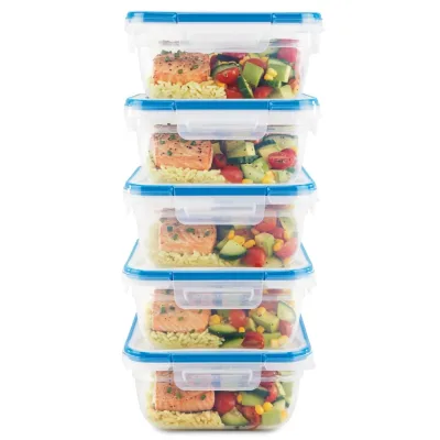 Snapware® Total Solution® 10-piece Square Plastic Food Storage Set