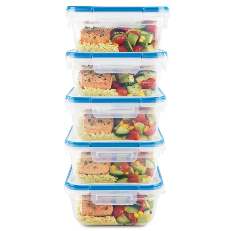 Snapware® Total Solution® 10-piece Square Plastic Food Storage Set