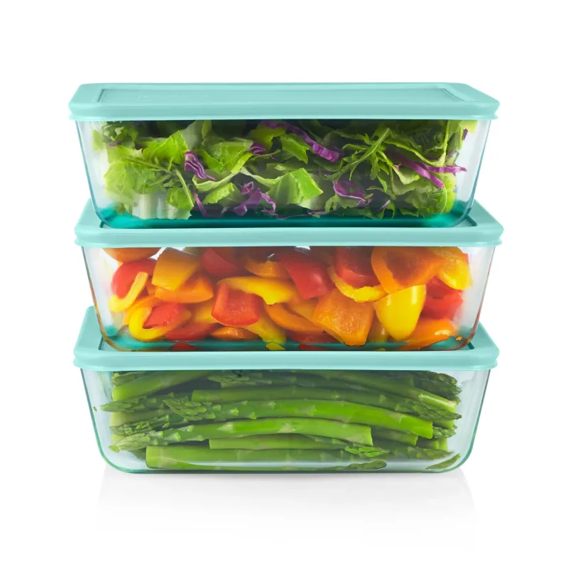 Pyrex® Simply Store® 6-piece Glass Storage Set