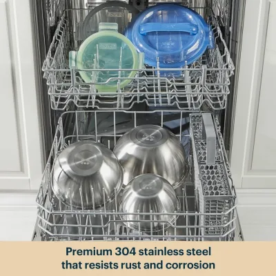 Pyrex® 6-piece Stainless Steel Mixing Bowl Set