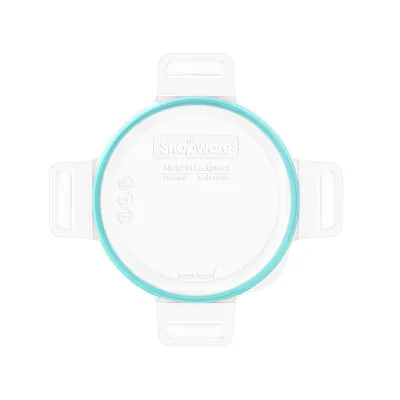 Snapware® Total Solution® Medium Round Plastic Lid with Teal Seal