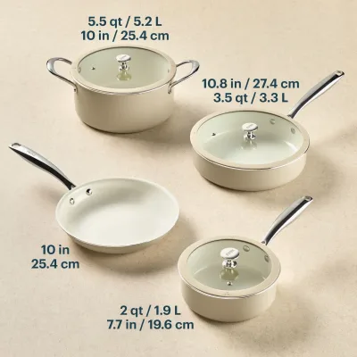 Set Peralatan Masak Keramik Pyrex® 7 Bagian