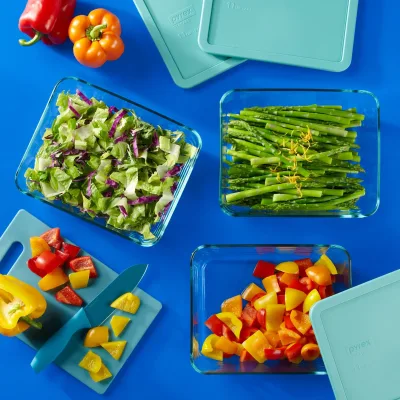 Set 6 pezzi per la conservazione in vetro Pyrex® Simply Store®